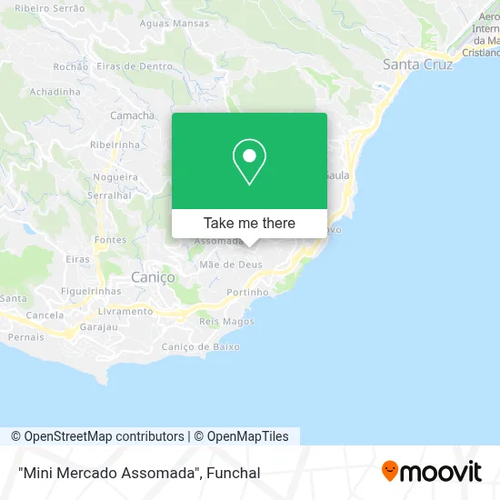 "Mini Mercado Assomada" map