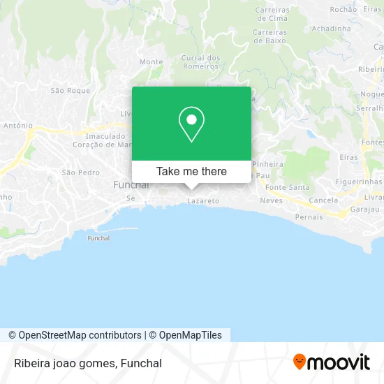 Ribeira joao gomes map