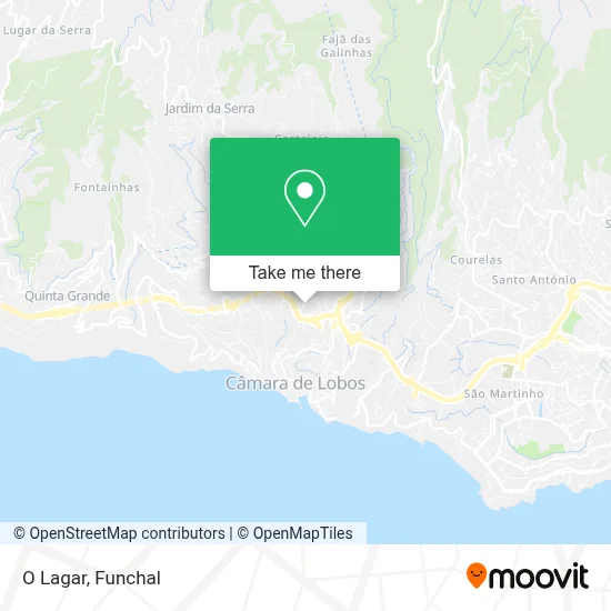 O Lagar map