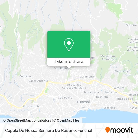Capela De Nossa Senhora Do Rosário map