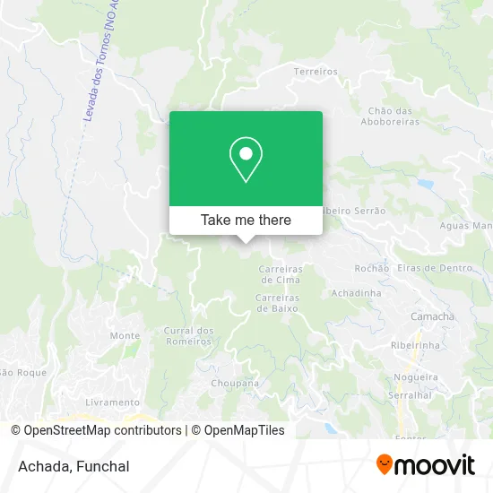 Achada map