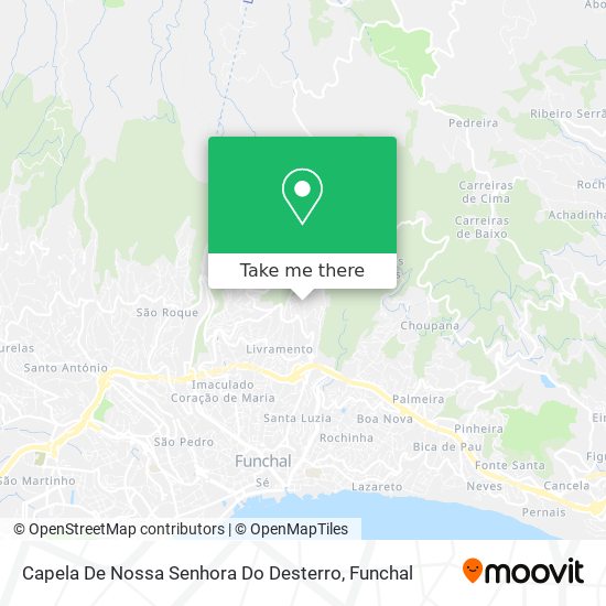 Capela De Nossa Senhora Do Desterro map