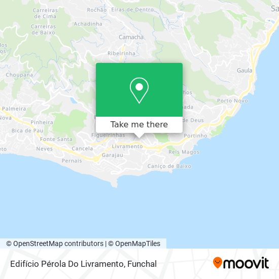 Edifício Pérola Do Livramento map