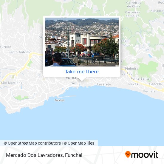 Mercado Dos Lavradores mapa