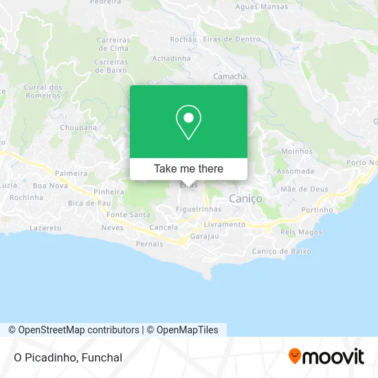 O Picadinho map