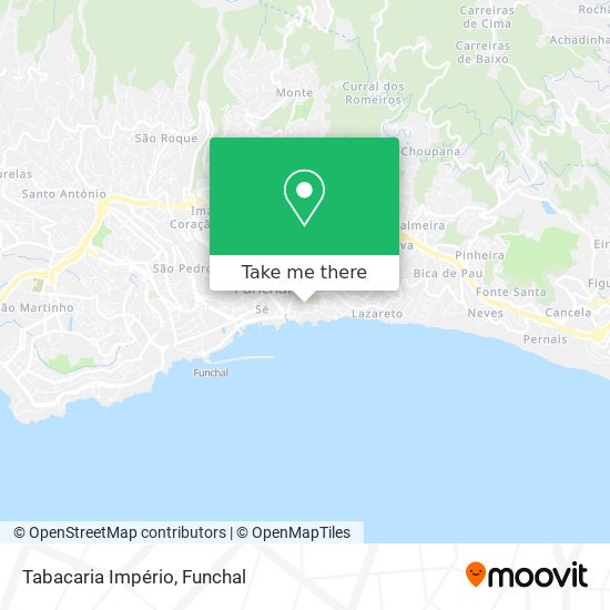 Tabacaria Império map