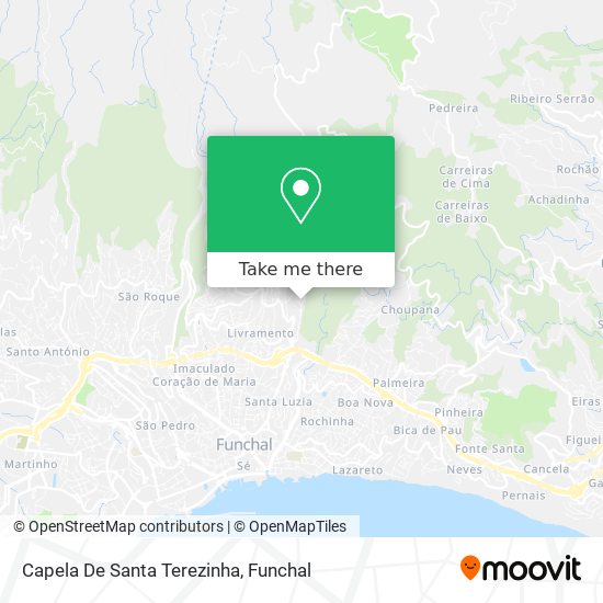 Capela De Santa Terezinha map