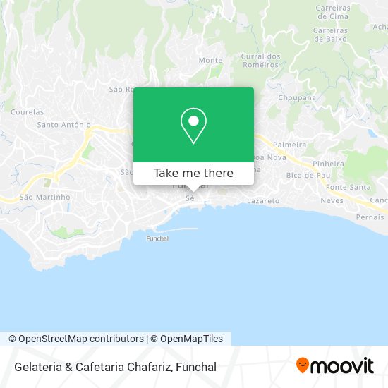 Gelateria & Cafetaria Chafariz map
