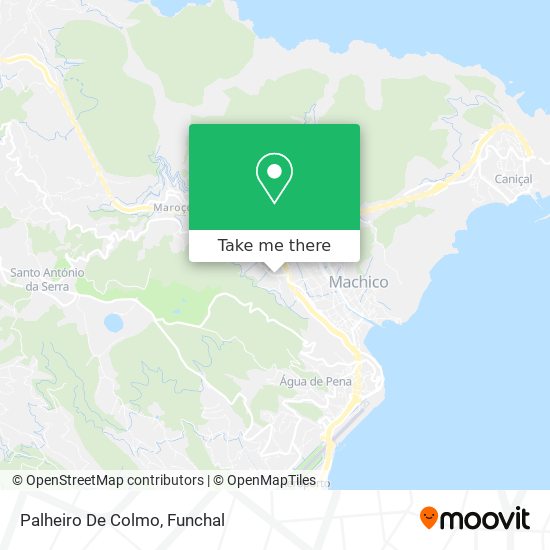 Palheiro De Colmo mapa