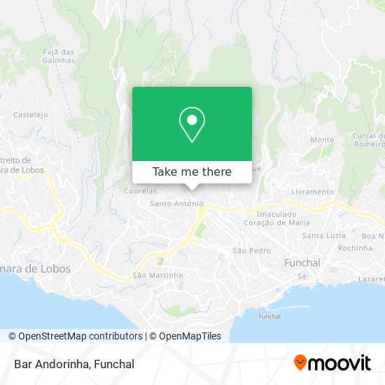 Bar Andorinha map