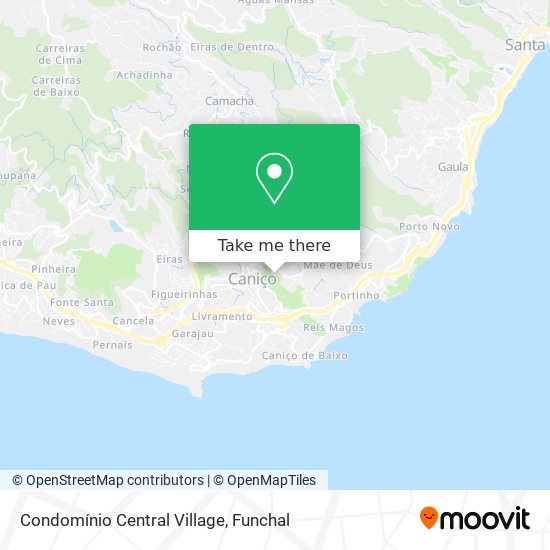 Condomínio Central Village mapa