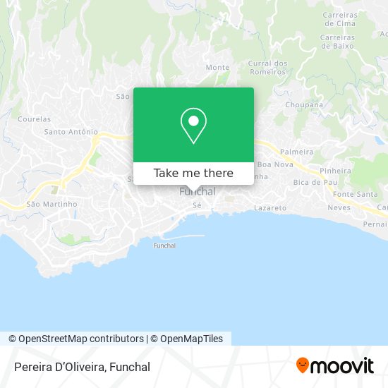 Pereira D’Oliveira map