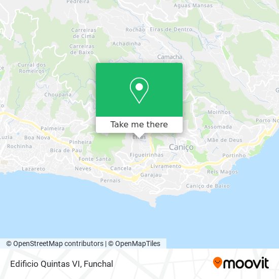 Edificio Quintas VI mapa