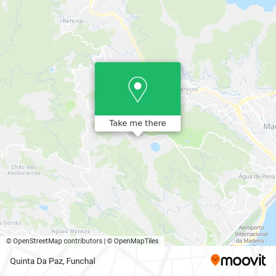 Quinta Da Paz map