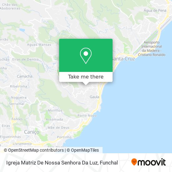 Igreja Matriz De Nossa Senhora Da Luz map
