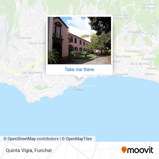 Quinta Vigia map