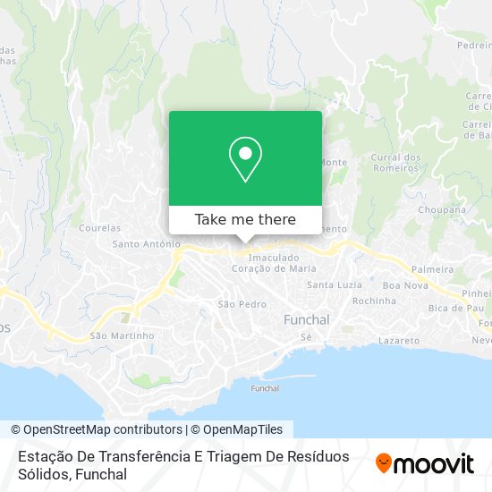 Estação De Transferência E Triagem De Resíduos Sólidos map