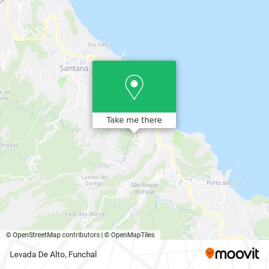 Levada De Alto mapa