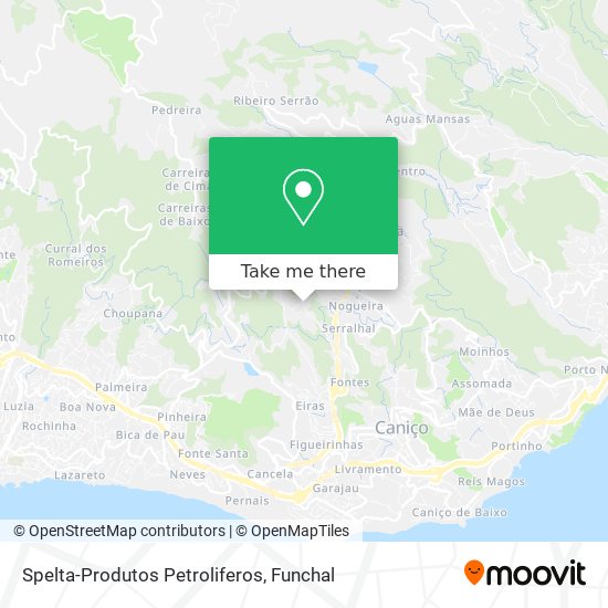 Spelta-Produtos Petroliferos map