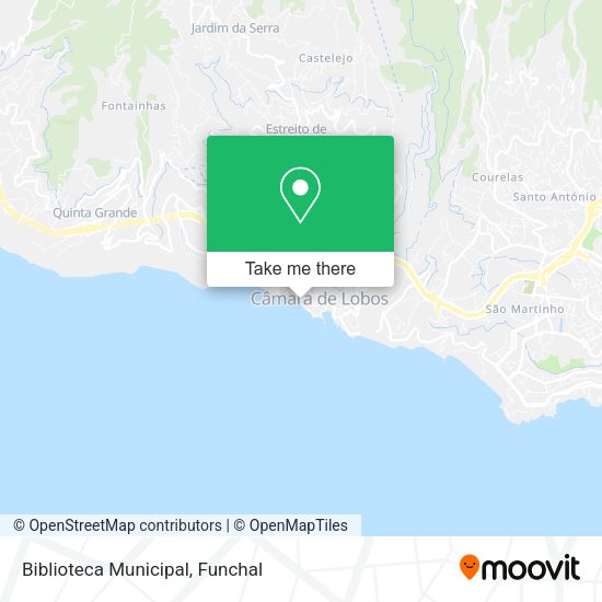 Biblioteca Municipal mapa