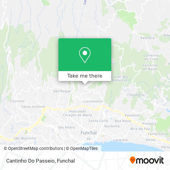 Cantinho Do Passeio map
