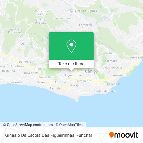 Ginásio Da Escola Das Figueirinhas map