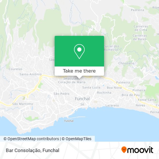 Bar Consolação map