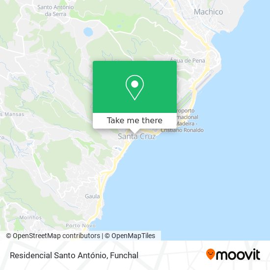 Residencial Santo António map