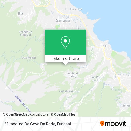 Miradouro Da Cova Da Roda map