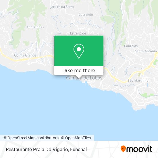 Restaurante Praia Do Vigário map