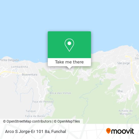 Arco S Jorge-Er 101 8a mapa
