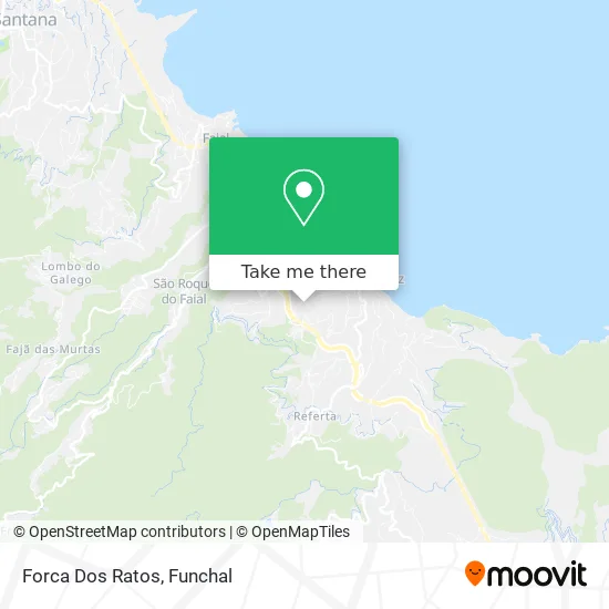 Forca Dos Ratos map