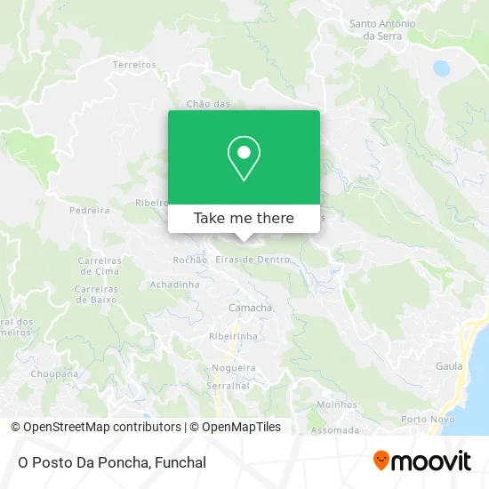 O Posto Da Poncha map