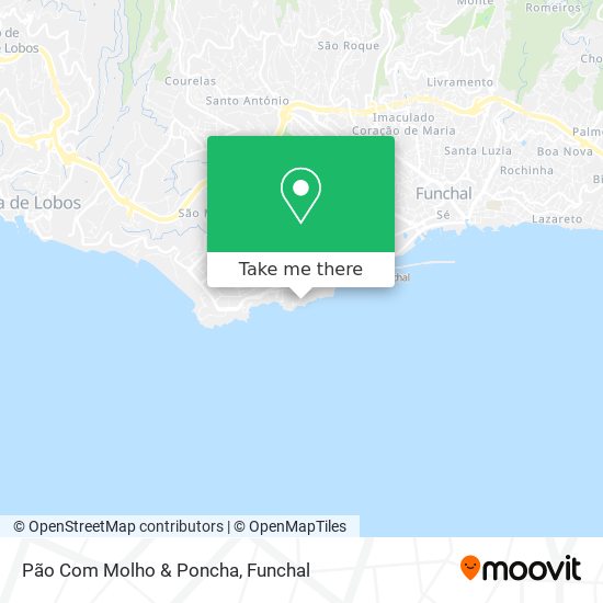 Pão Com Molho & Poncha mapa