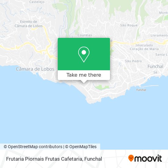 Frutaria Piornais Frutas Cafetaria map