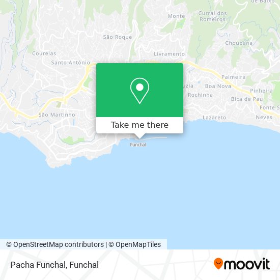 Pacha Funchal map