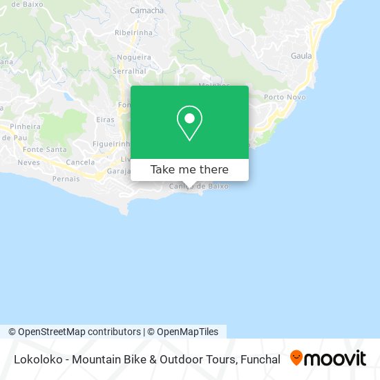 Lokoloko - Mountain Bike & Outdoor Tours map