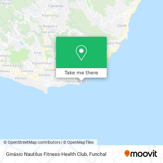 Ginásio Nautilus Fitness-Health Club map