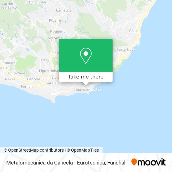 Metalomecanica da Cancela - Eurotecnica mapa