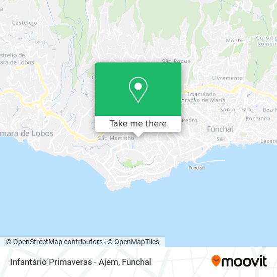 Infantário Primaveras - Ajem map