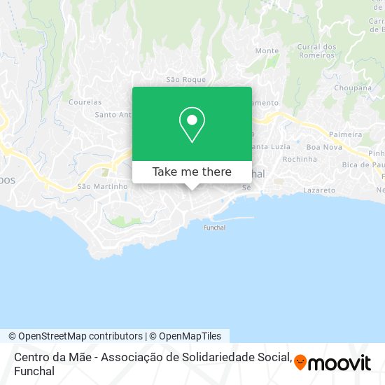 Centro da Mãe - Associação de Solidariedade Social map