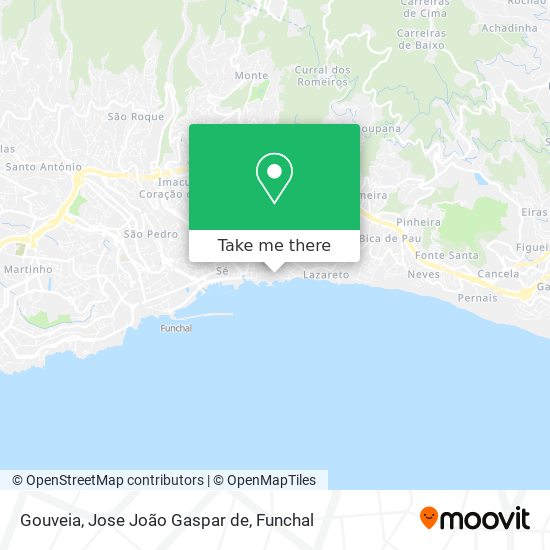 Gouveia, Jose João Gaspar de map