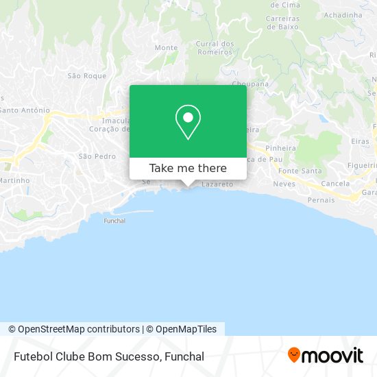 Futebol Clube Bom Sucesso mapa