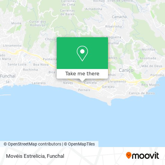 Movéis Estrelícia mapa