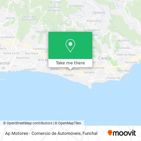 Ap Motores - Comercio de Automóveis map