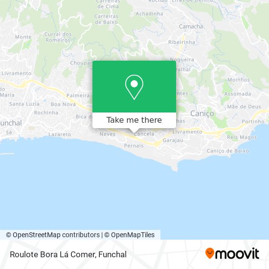Roulote Bora Lá Comer mapa