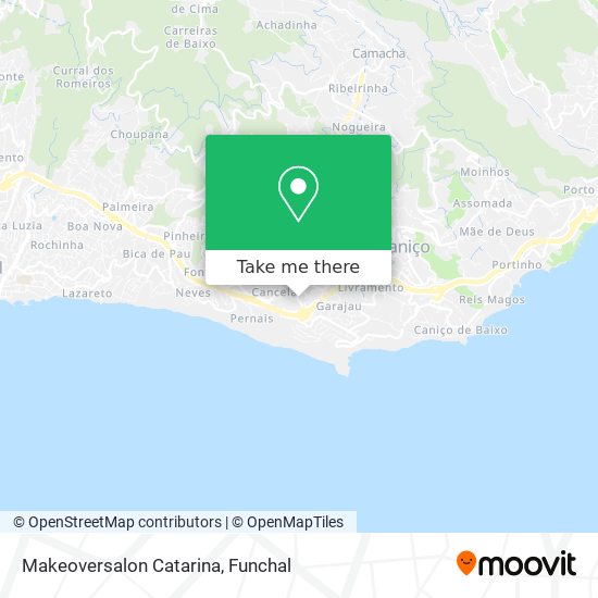 Makeoversalon Catarina map