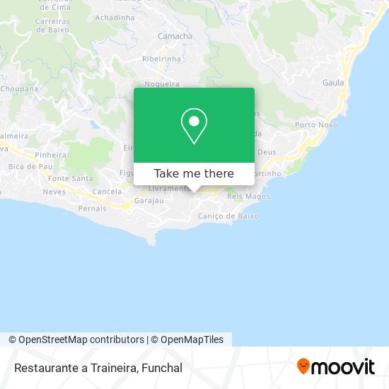 Restaurante a Traineira map