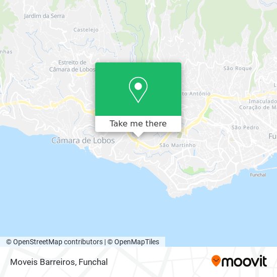 Moveis Barreiros mapa