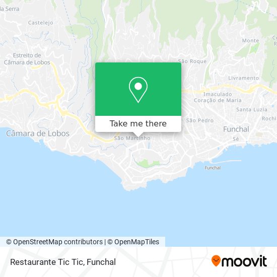 Restaurante Tic Tic mapa